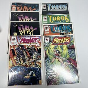 Valiant Turok Dinosaur Hunter Max Magnus Robot Fighter Comic Lot Of 8